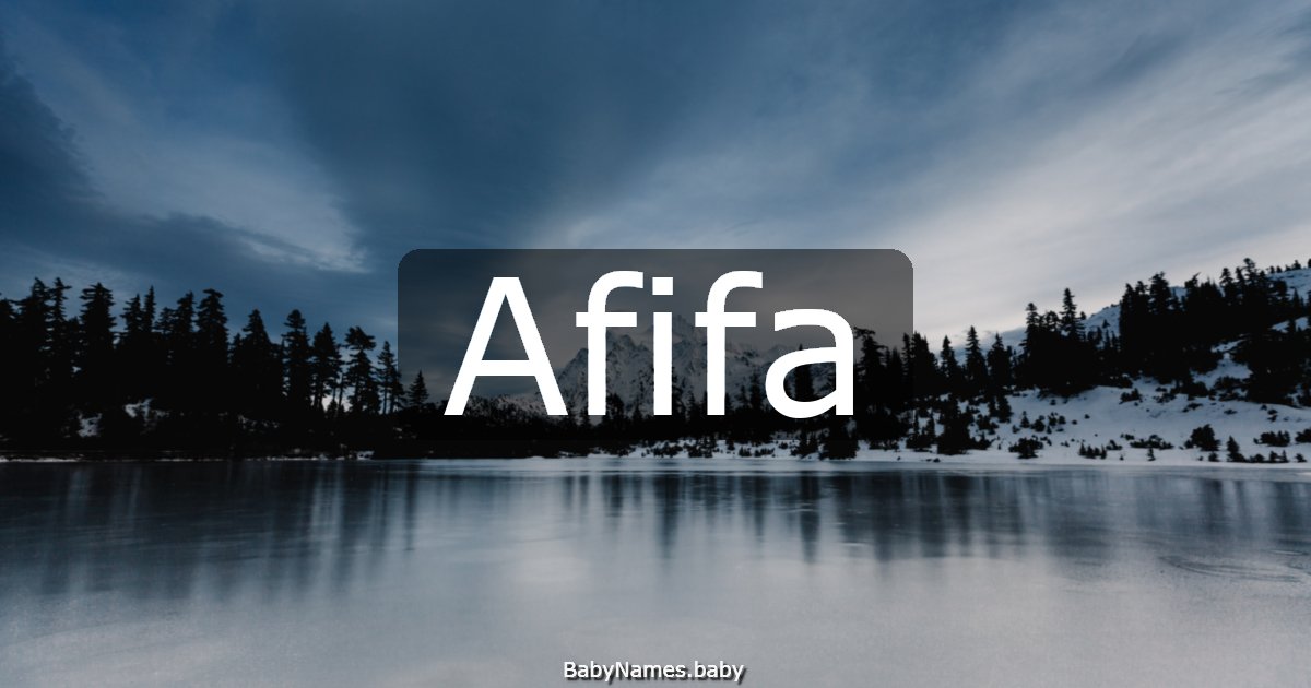 Afifa