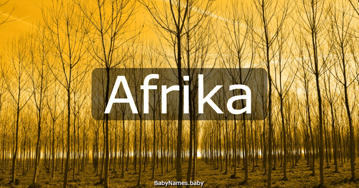 Afrika