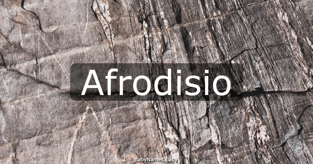 Afrodisio