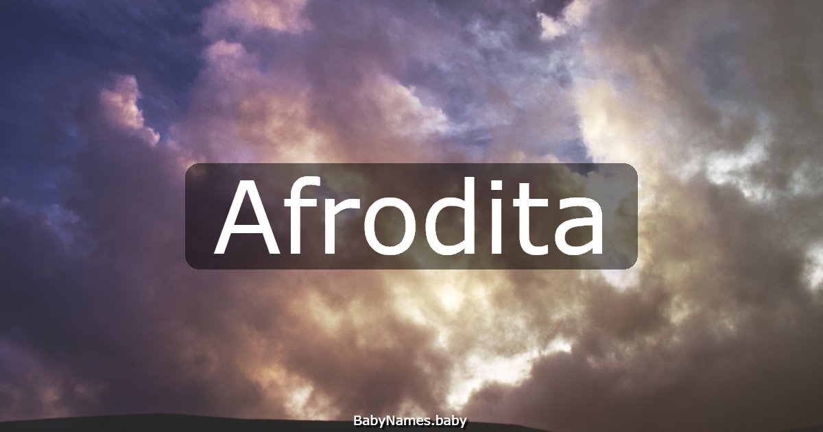 Afrodita