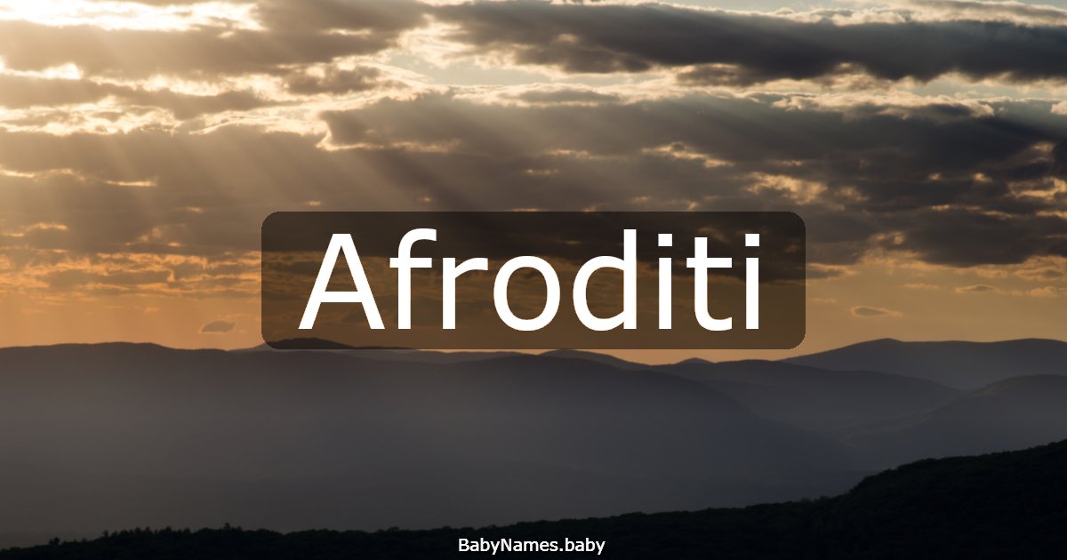 Afroditi