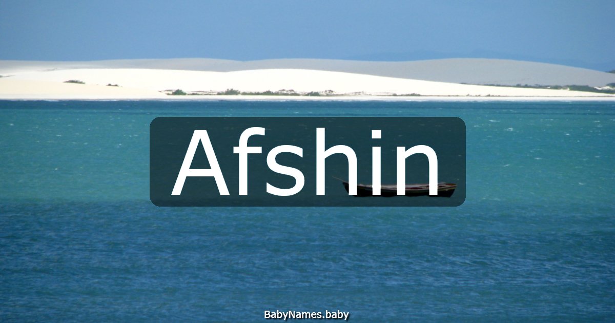 Afshin