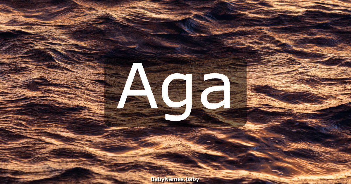 Aga