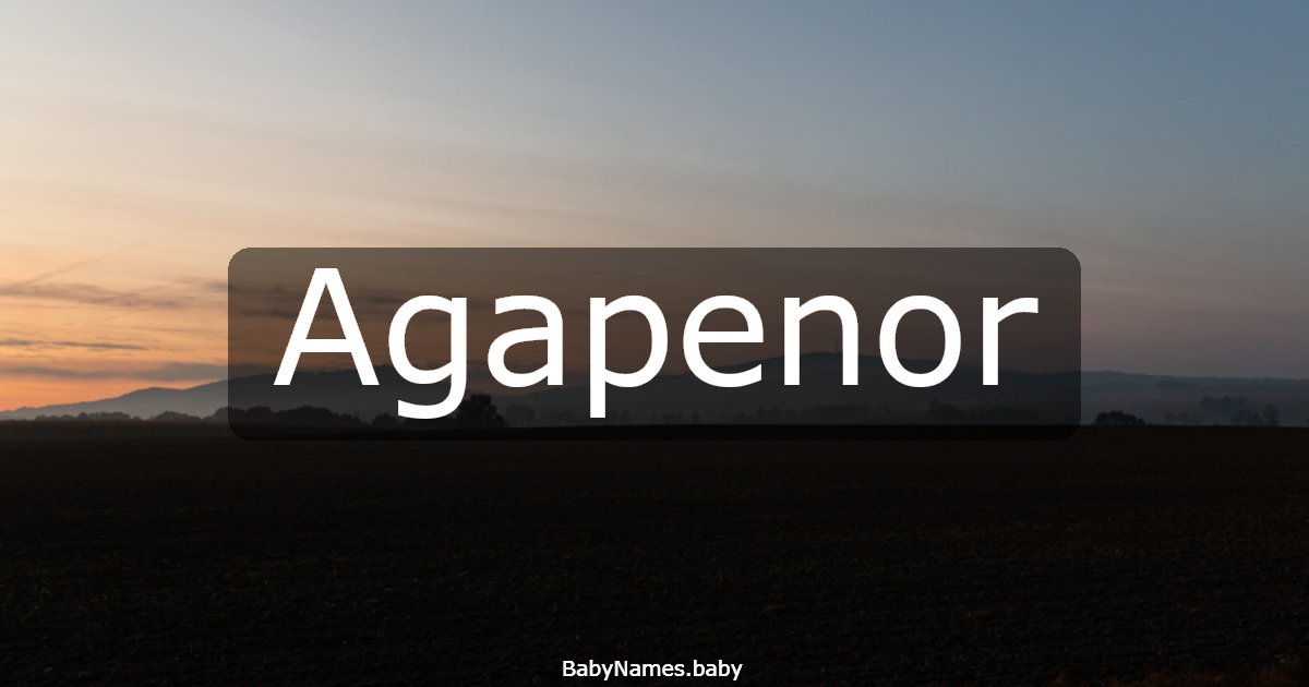 Agapenor