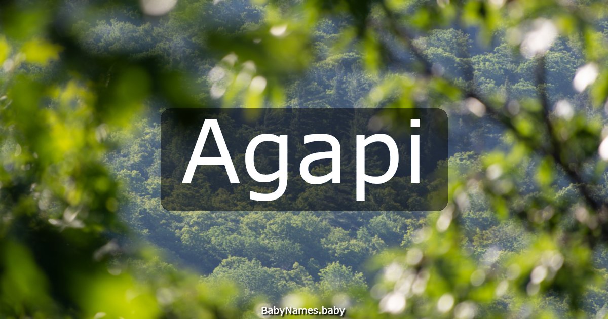 Agapi