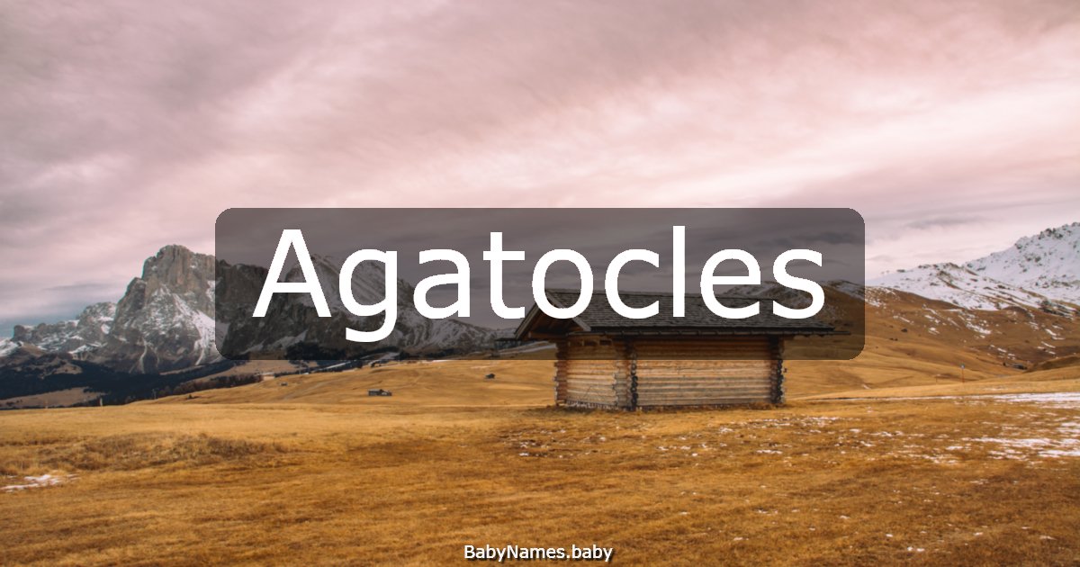 Agatocles