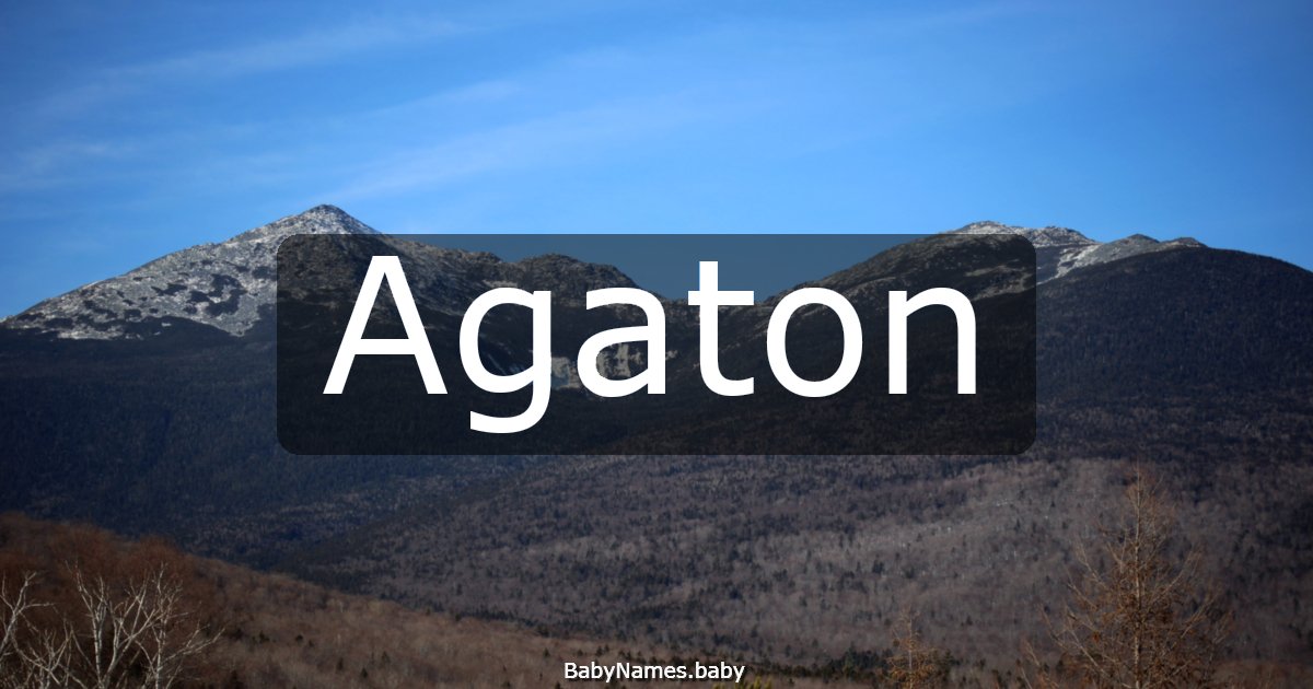 Agaton