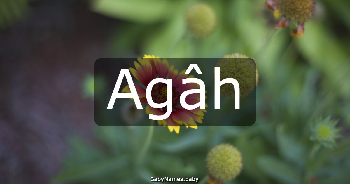 Agâh