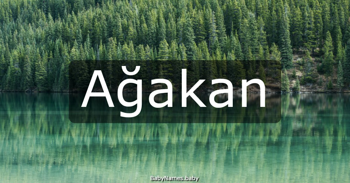 Ağakan