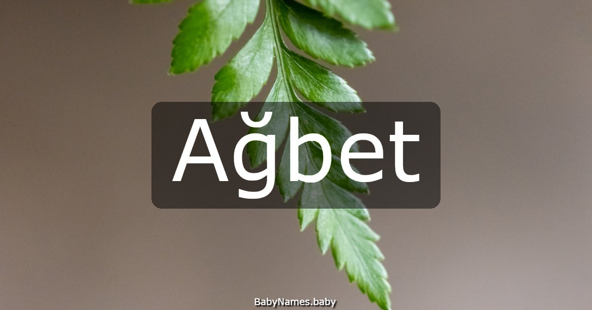Ağbet