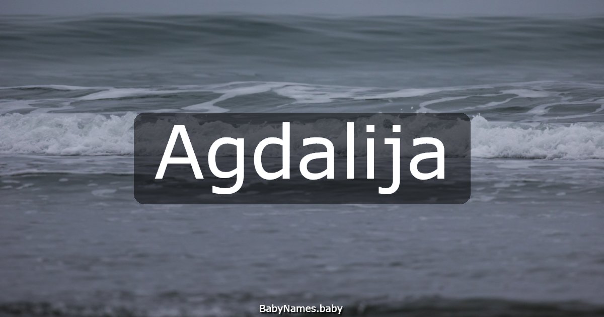 Agdalija