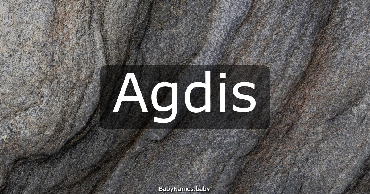 Agdis