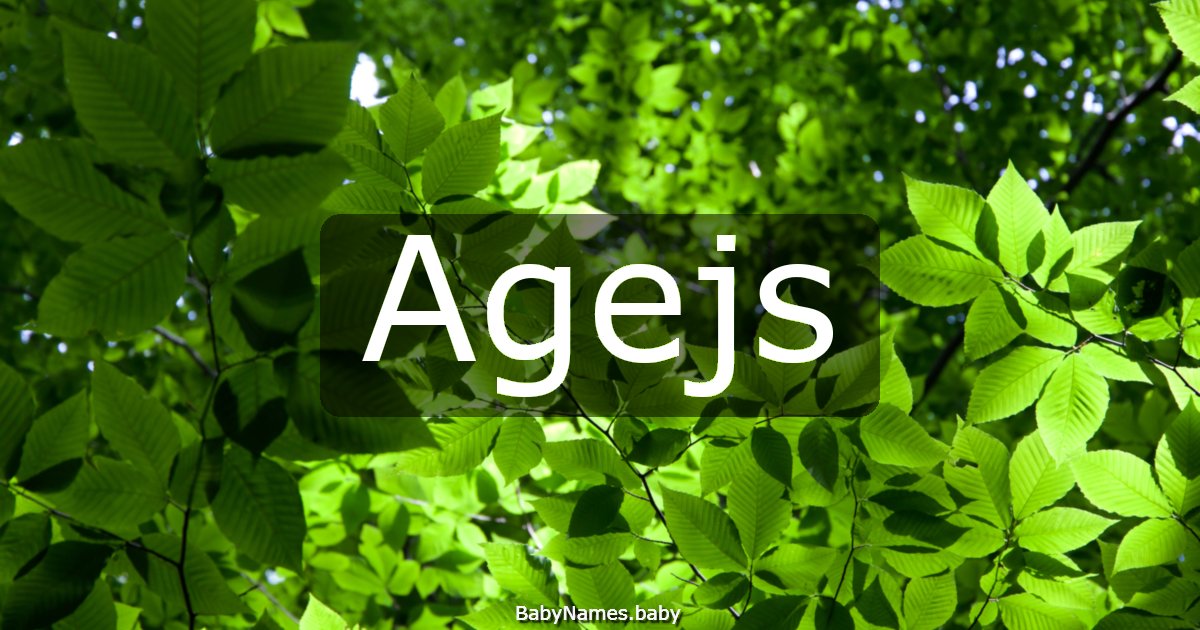 Agejs