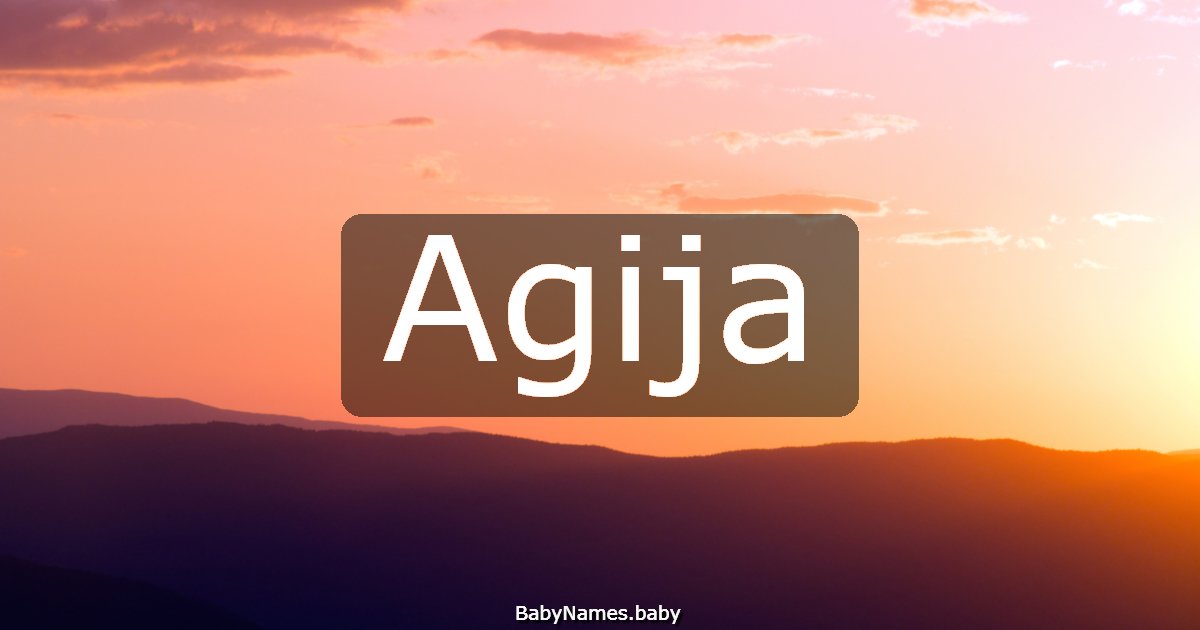 Agija