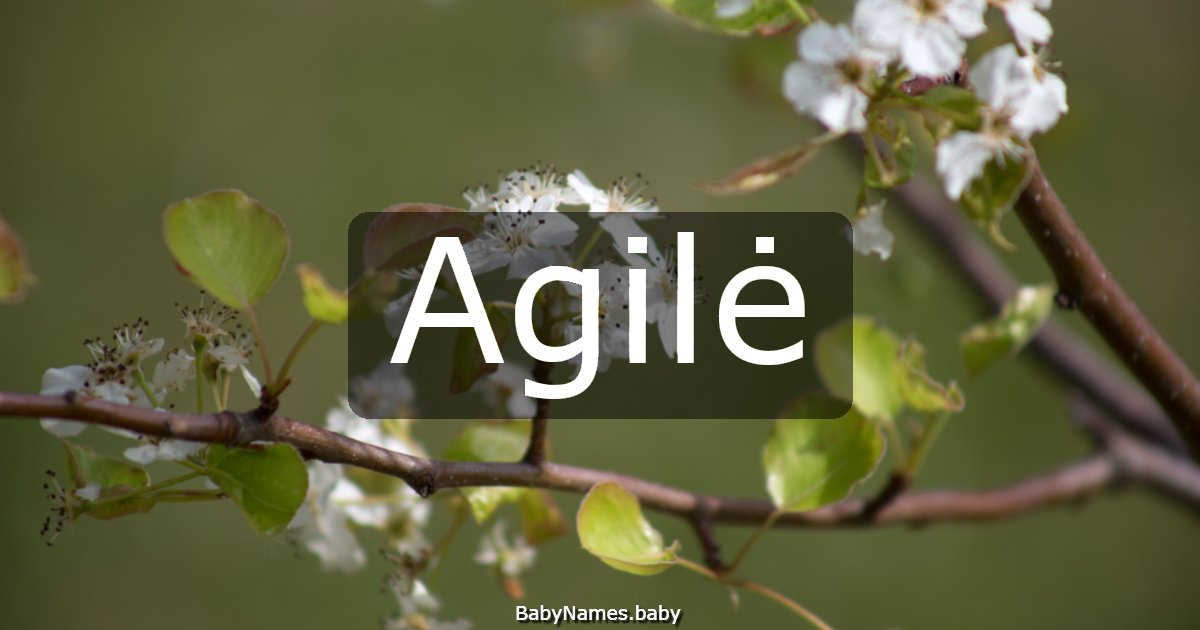 Agilė