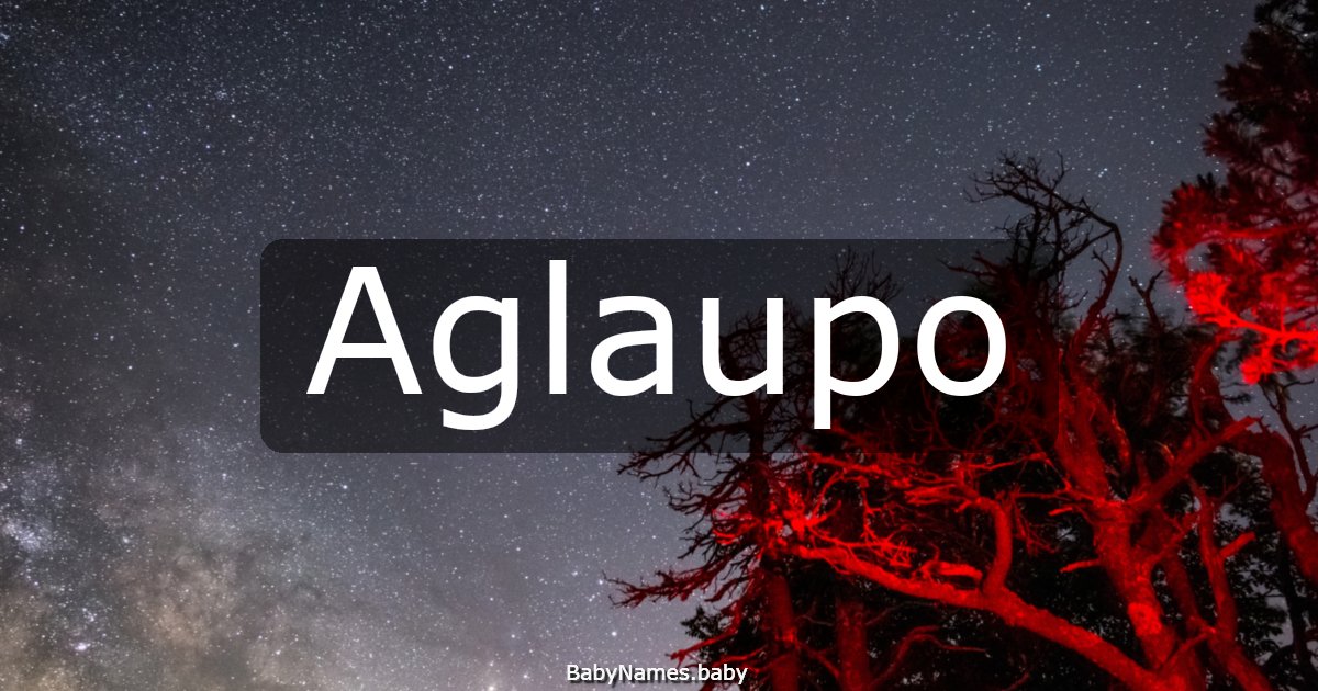 Aglaupo