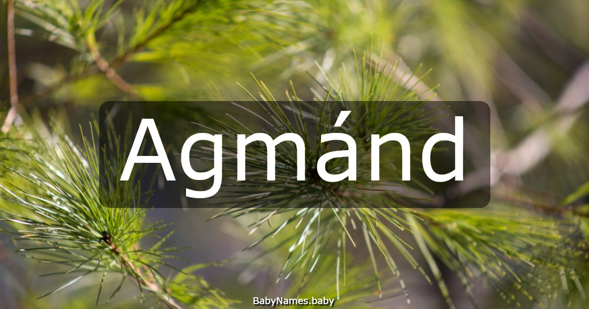 Agmánd