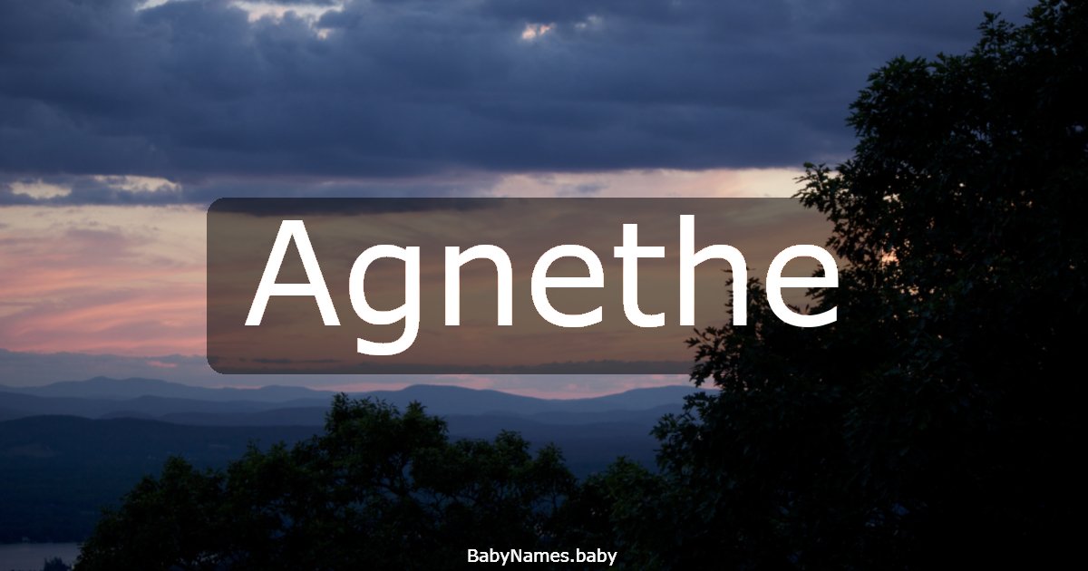Agnethe