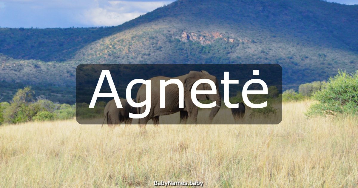 Agnetė