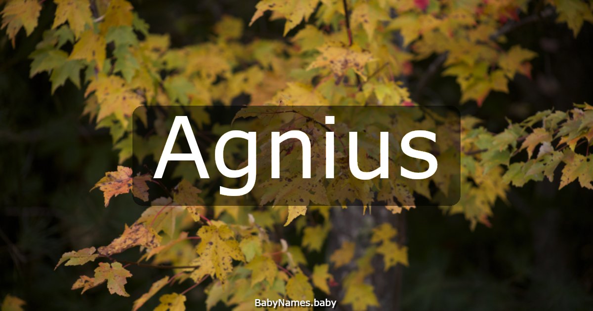 Agnius