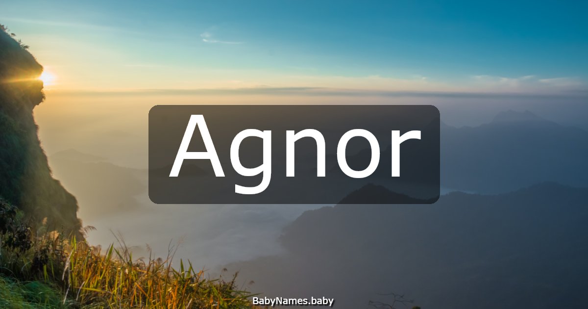 Agnor