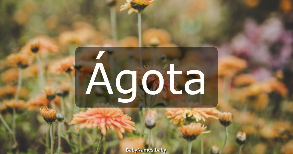 Ágota