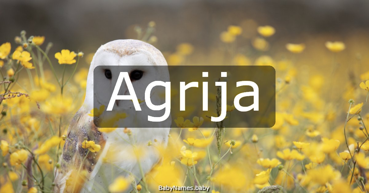Agrija