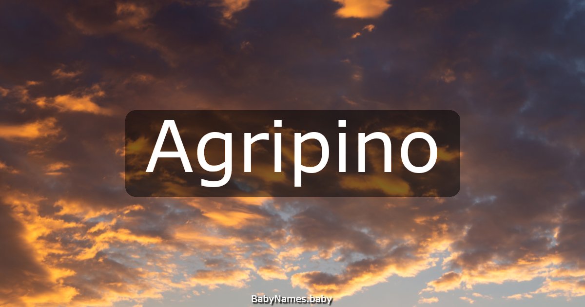 Agripino