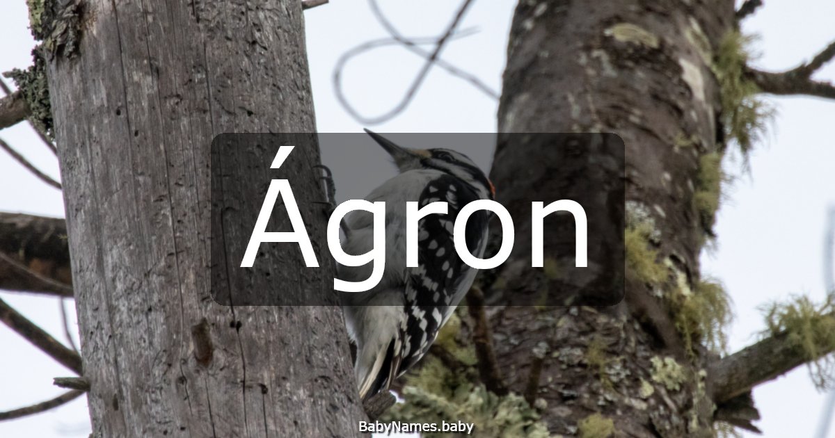 Ágron