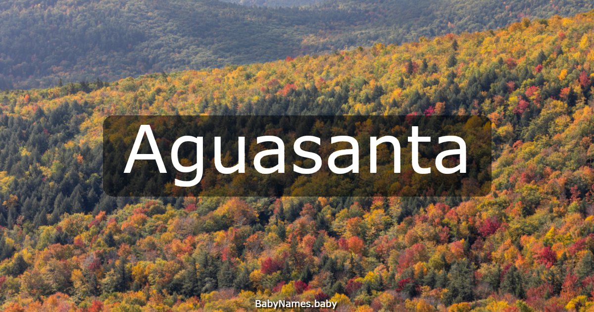 Aguasanta