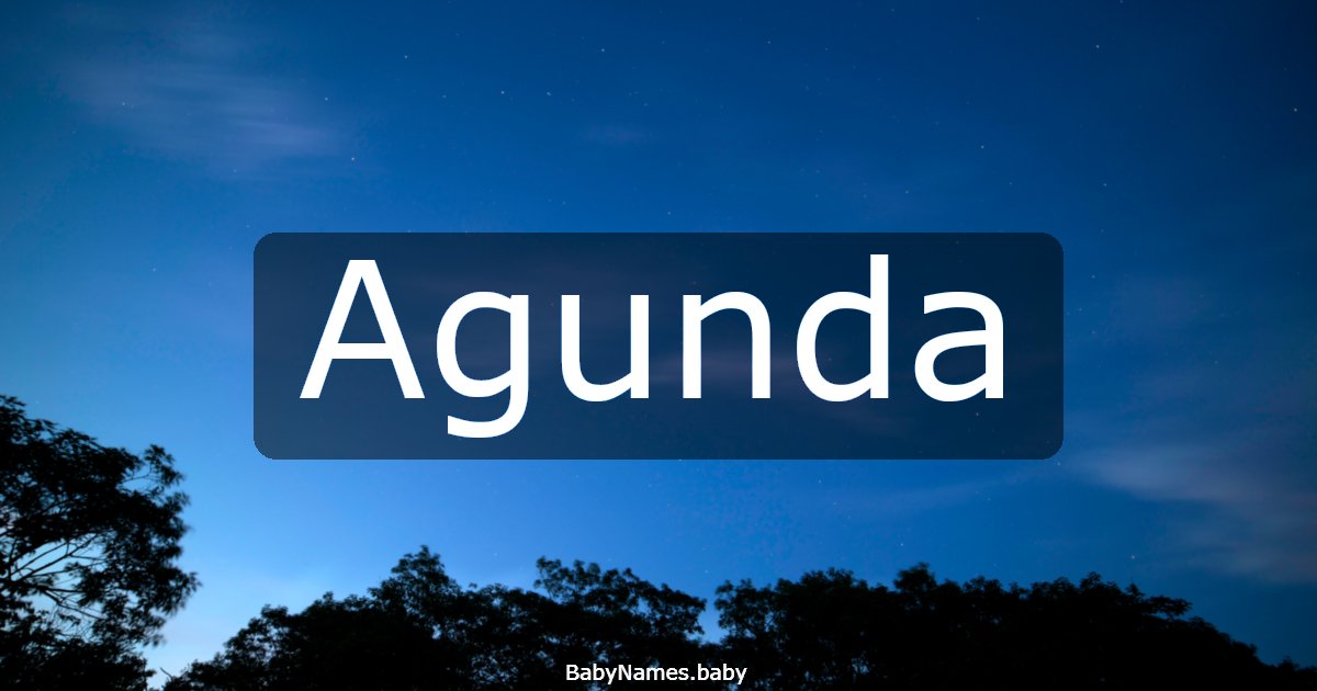 Agunda
