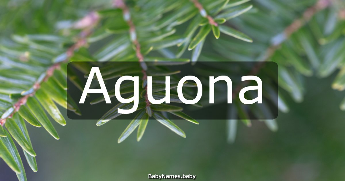 Aguona