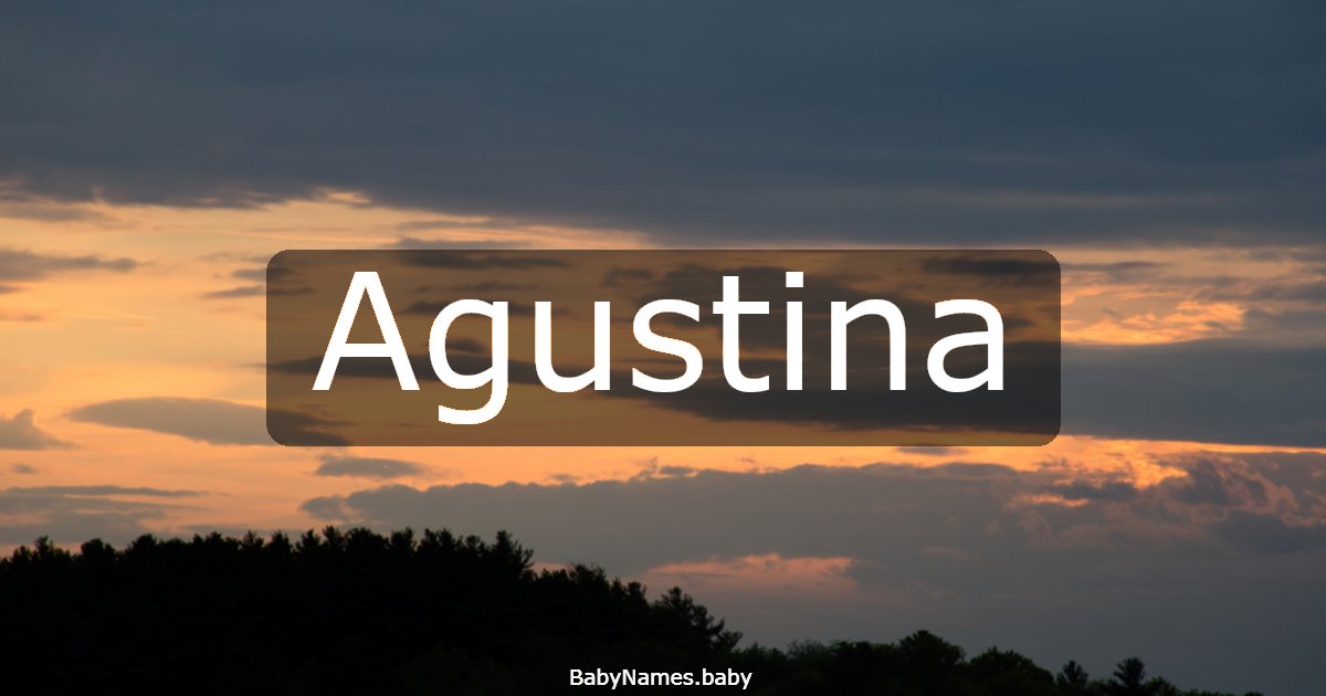 Agustina