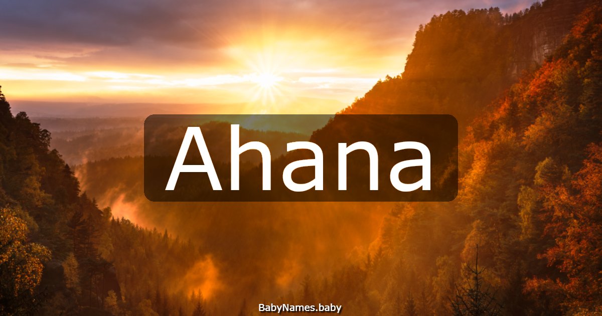 Ahana