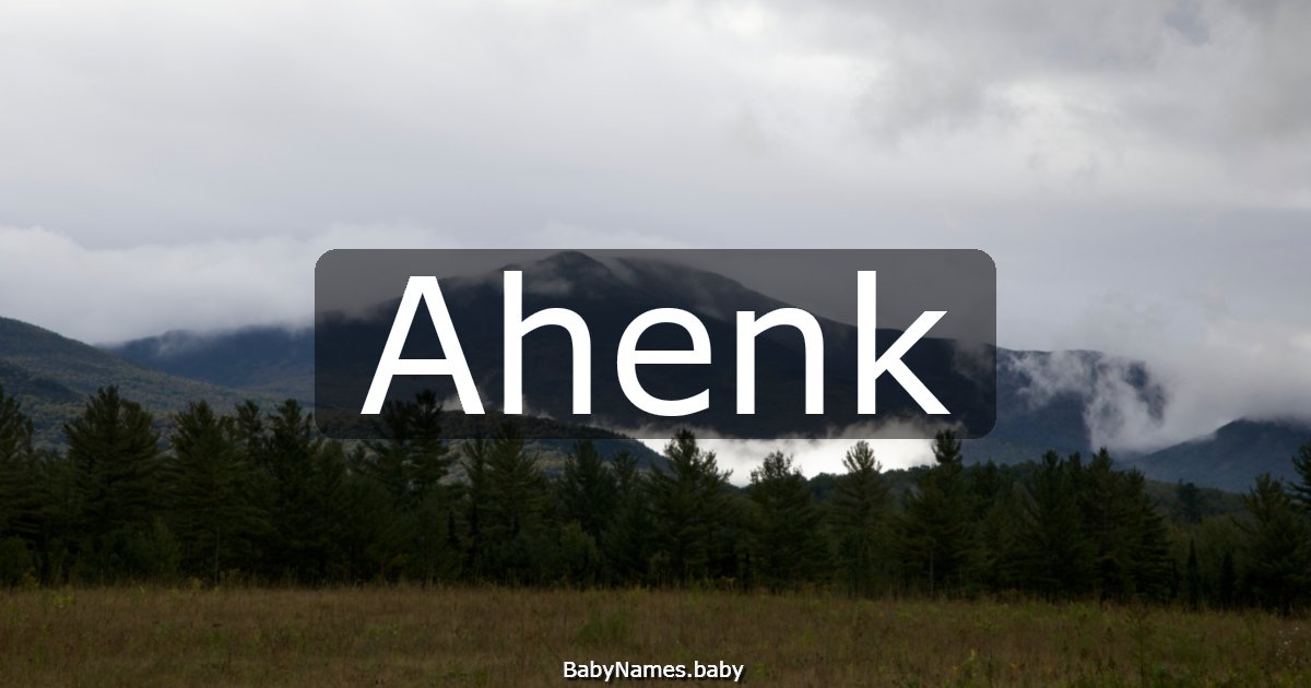 Ahenk