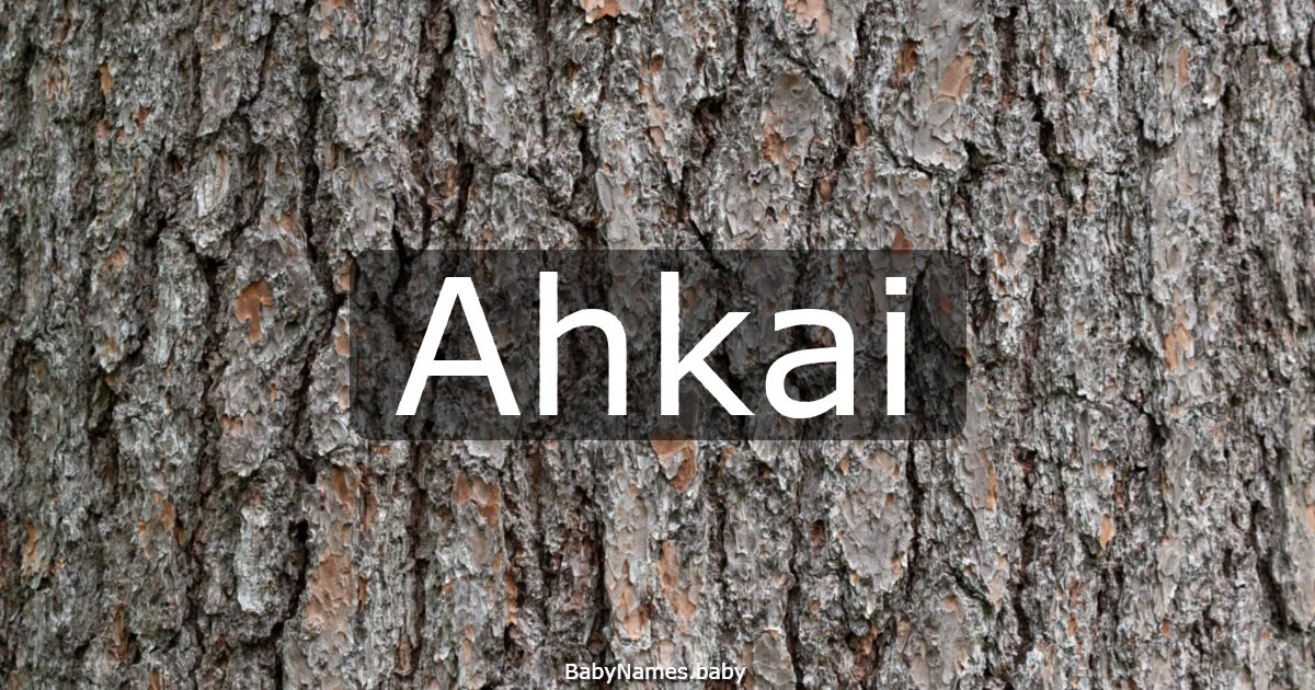 Ahkai