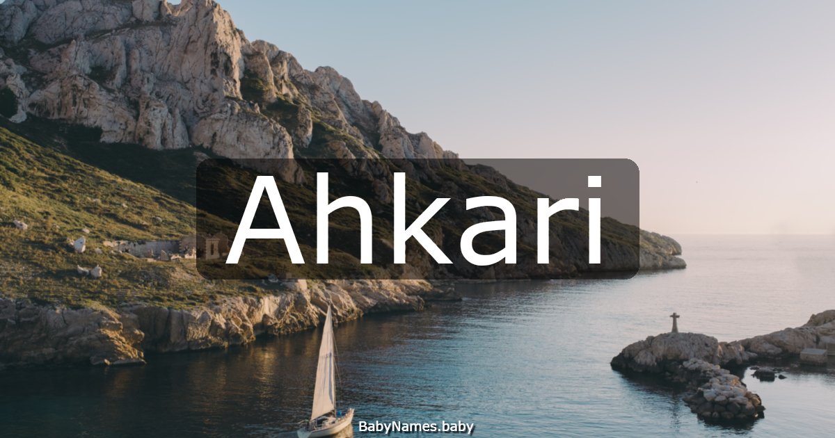 Ahkari