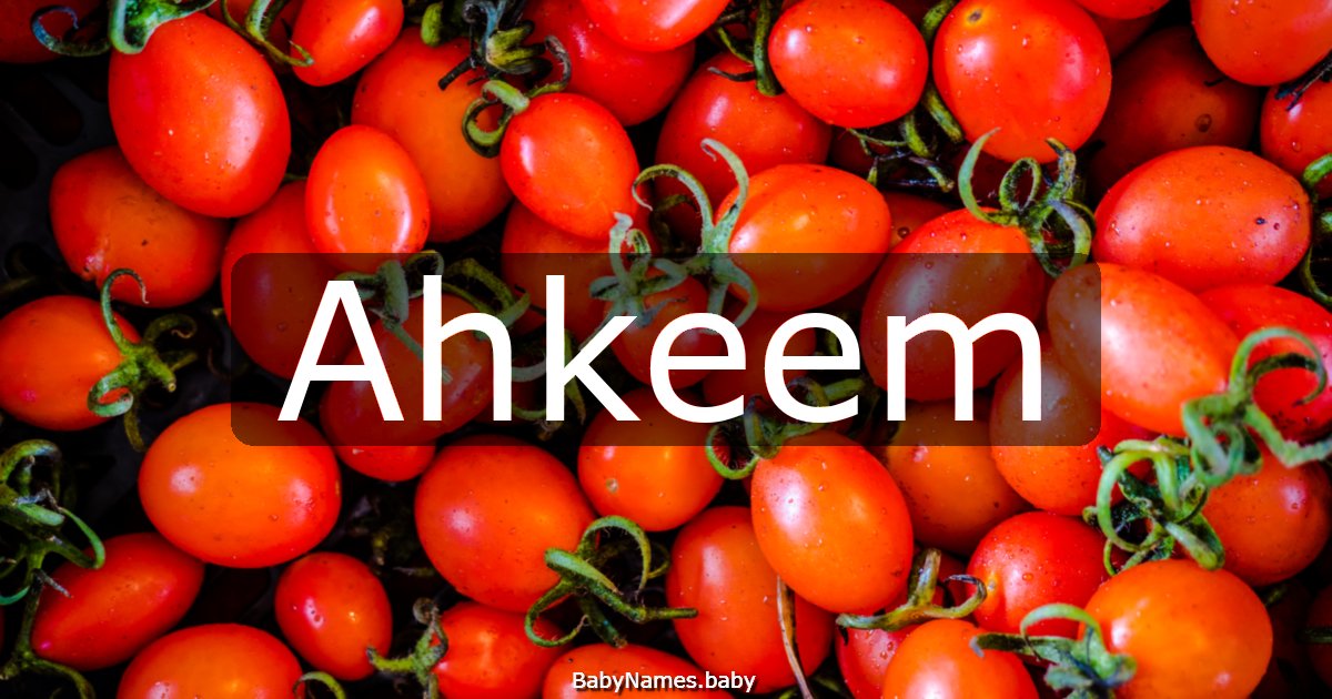 Ahkeem