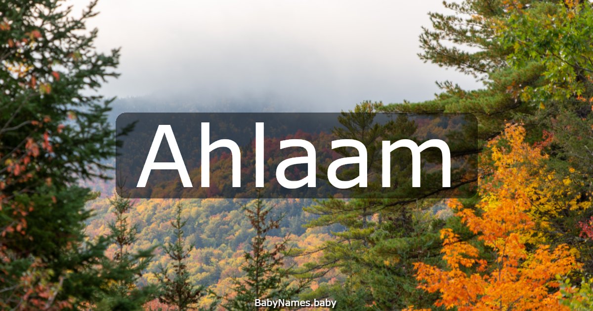 Ahlaam