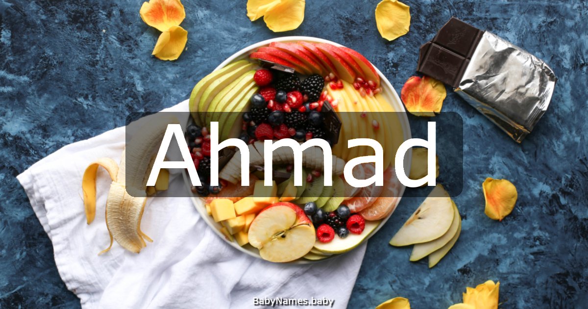Ahmad