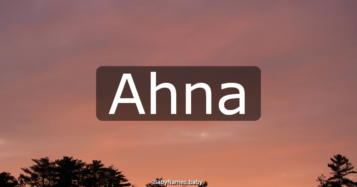 Ahna
