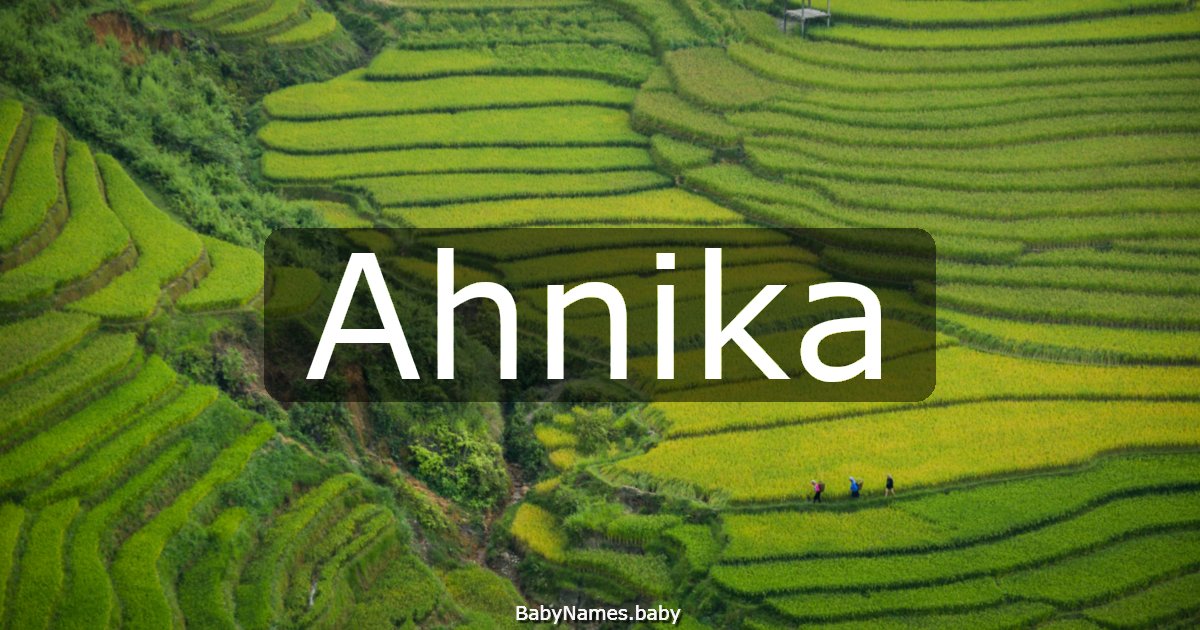Ahnika