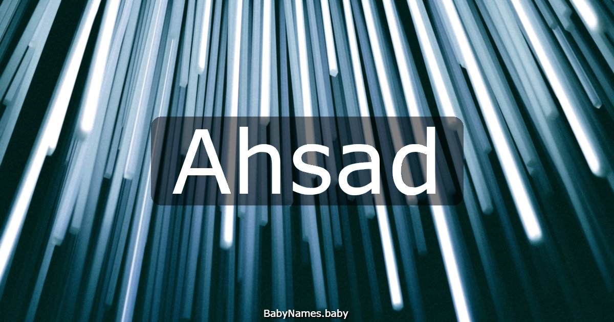 Ahsad