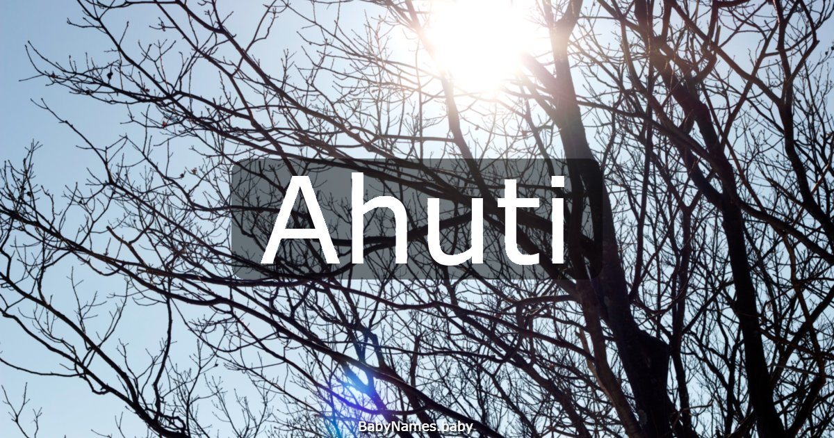 Ahuti