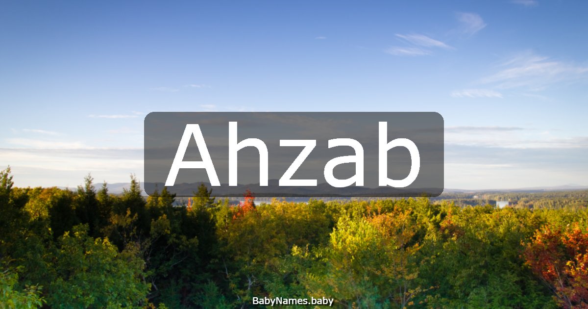 Ahzab