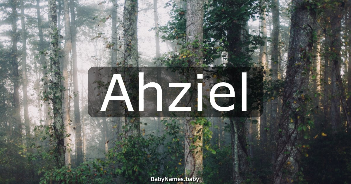 Ahziel