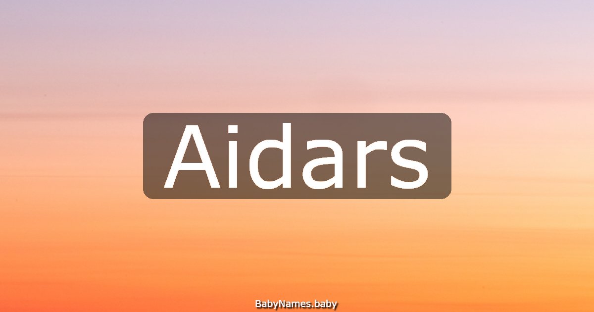 Aidars