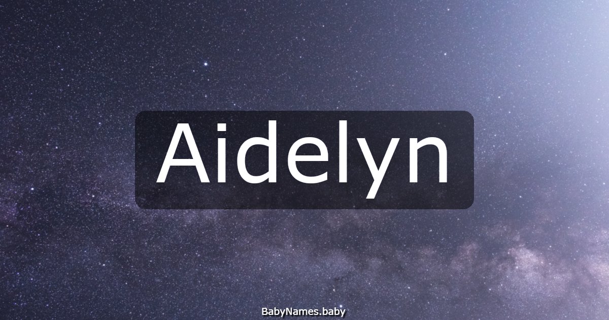 Aidelyn