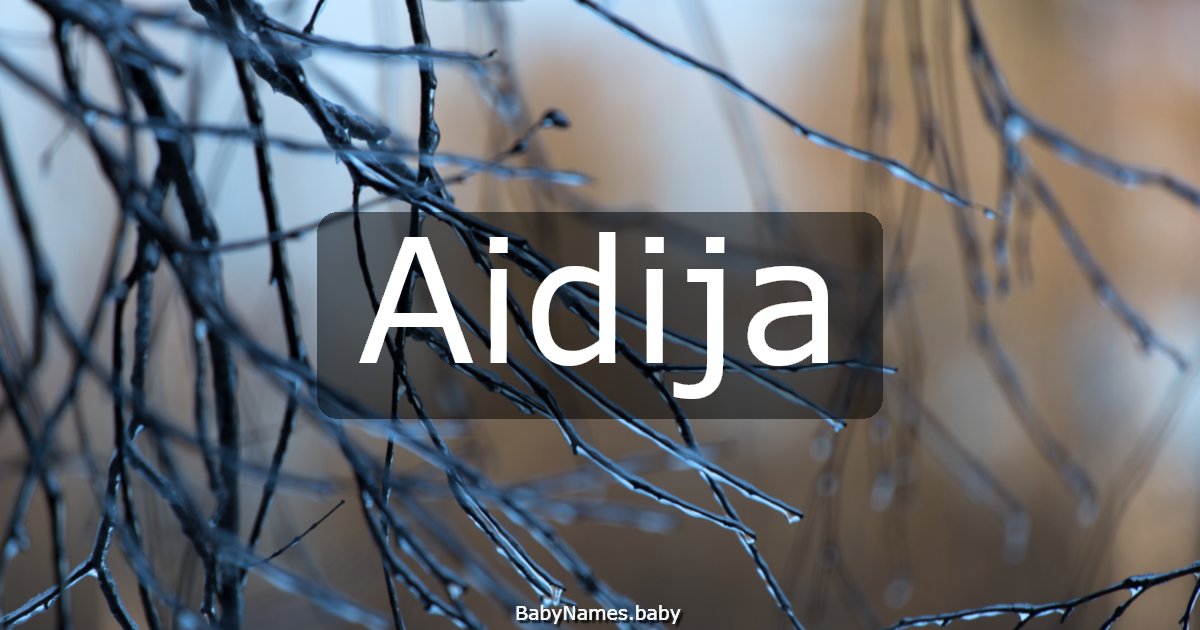 Aidija