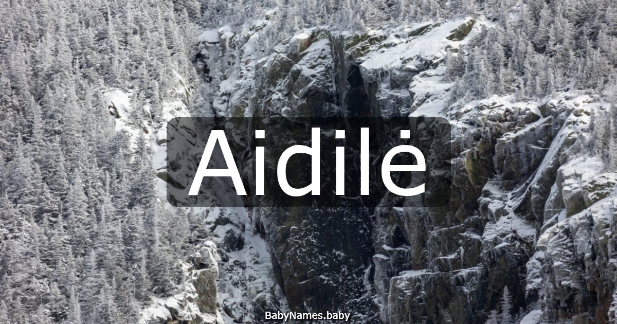 Aidilė